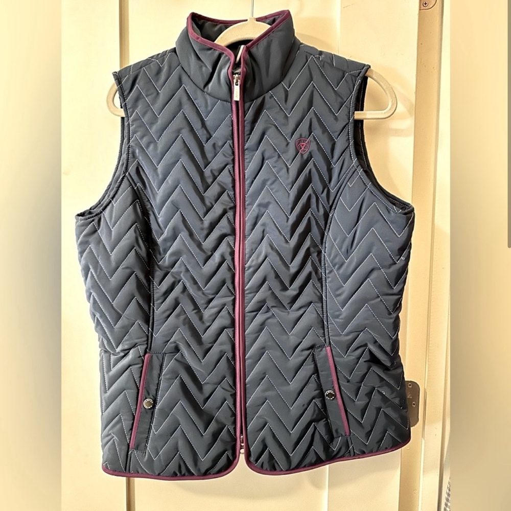 Ariat Ashley Vest Large Navy